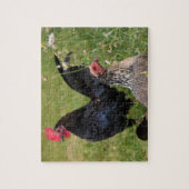 Rooster en Hen Legpuzzel (Verticaal)