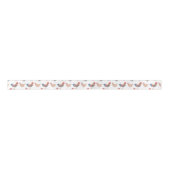 Rooster en Hen Satijnen Lint (Voorkant)