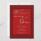 Rooster en kippen country Wedding Invitations Kaart (Achterkant)