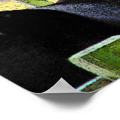 Rooster en Mare Poster (Hoek)