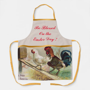 rooster en Pasen voor kippen Schort