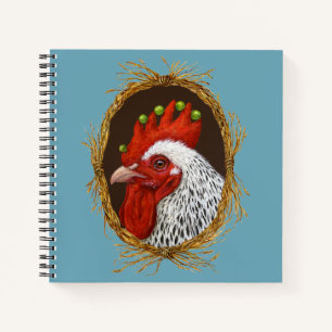 Rooster- en Peep-laptop Notitieboek