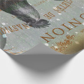 Rooster Ephemera Ontvapt papier (Hoek)