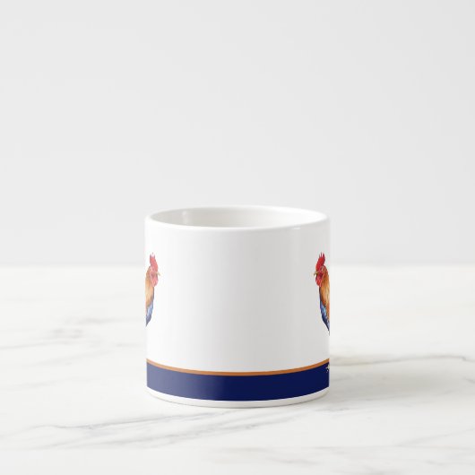 Rooster Espresso Mok (Voorkant)