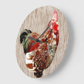 Rooster Extravert, wandklok (Hoek)