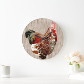 Rooster Extravert, wandklok (Huis)