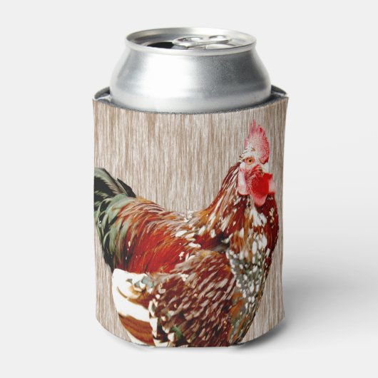 Rooster Extrovert Blikjeskoeler (Blikje Voorkant)