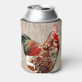Rooster Extrovert Blikjeskoeler (Blikje Achterkant)