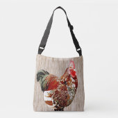 Rooster Extrovert Crossbody Tas (Voorkant)