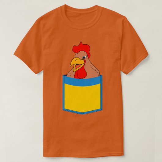 Rooster Farmer Dierenvriend Boerderij Bird Cute Po T-shirt (Design voorkant)