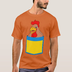 Rooster Farmer Dierenvriend Boerderij Bird Cute Po T-shirt
