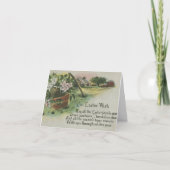  rooster feestdagen kaart (Voorkant)