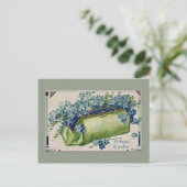 rooster feestdagenkaart (Staand voorkant)