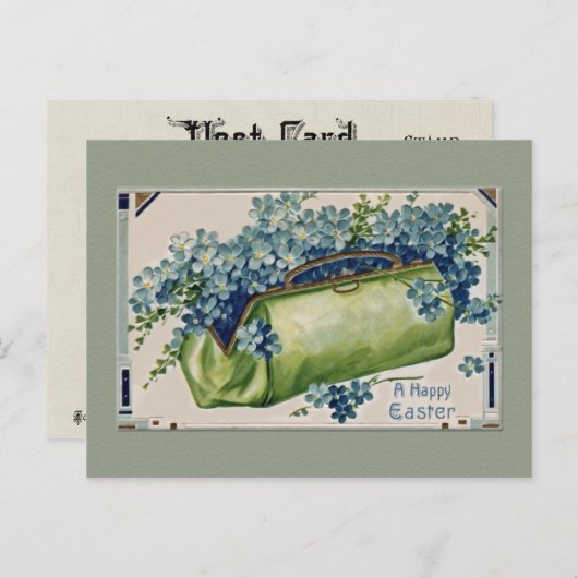  rooster feestdagenkaart (Voorkant / Achterkant)