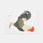Rooster Fleece Deken (Voorkant (Horizontaal))