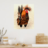 Rooster Foto 136 Poster (Keuken)
