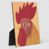 Rooster Fotoplaat (Zijkant)