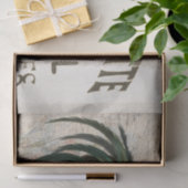 Rooster Franse boerderij Burlap Land Decoupage Tissuepapier (Geschenk)