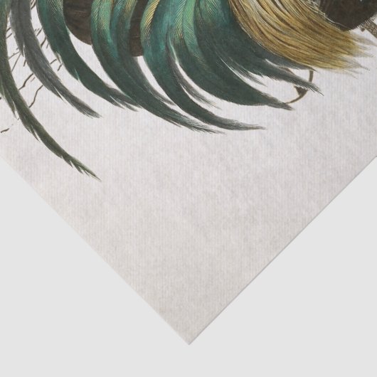 Rooster Franse boerderij kip land decoupage Tissuepapier (Detail)