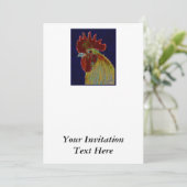 Rooster: Freestyle Head Kaart (Staand voorkant)