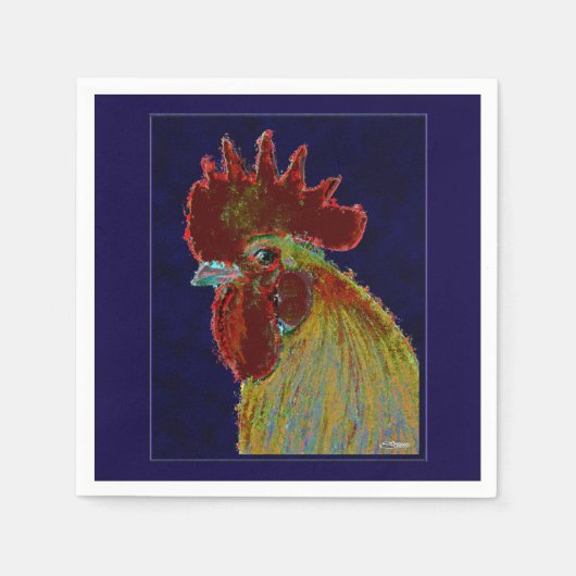 Rooster: Freestyle Head Servet (Voorkant)