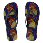 Rooster: Freestyle Head Teenslippers (Voetbed)