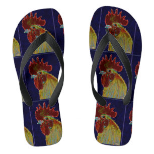 Rooster: Freestyle Head Teenslippers