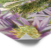  Rooster French Collage Art Poster (Hoek)