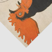 Rooster French  Opera Poster Decoupage Tissuepapier (Detail)