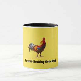 Rooster Fun heeft een geweldige dag Mok