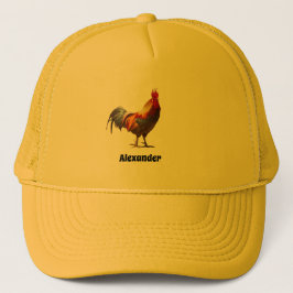 Rooster Fun Trucker Pet