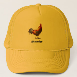 Rooster Fun Trucker Pet