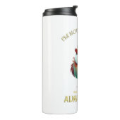Rooster Geconcentreerd Geweldige Schattig Schattig Thermosbeker (Gedraaid links)
