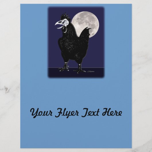 Rooster Ghost Flyer (Voorkant)
