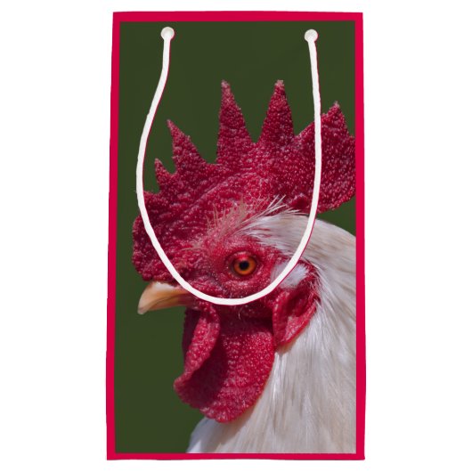 Rooster Gift Bag Klein Cadeauzakje (Voorkant)