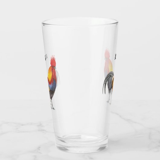 Rooster Glass Glas (Rechts)