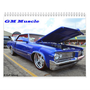rooster GM Muscle 2016 Kalender
