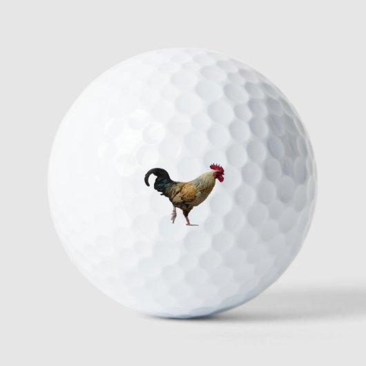 Rooster Golf Ball Golfballen (Voorkant)