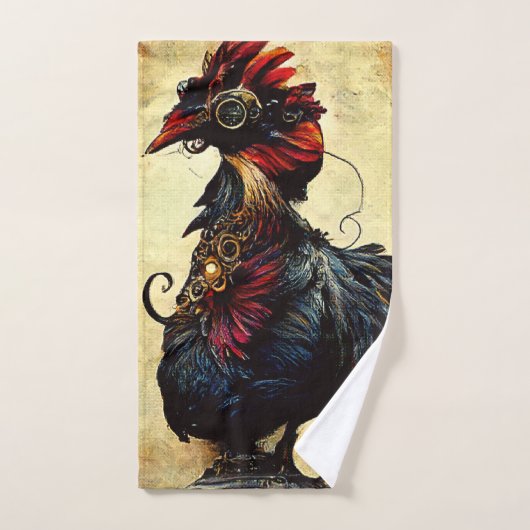  Rooster Golf Handdoek (Handdoek)