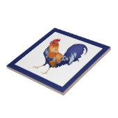 Rooster grens Tile Tegeltje (Zijkant)