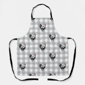 Rooster Grey Plaid Schort (Voorkant)