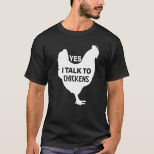 Rooster Hen Eggs Chicken Coop Stall Boerderij Ch T-shirt