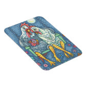 ROOSTER & HEN LOVERS, KICKEN MAGNET Rectangle Magneet (Rechterzijde)