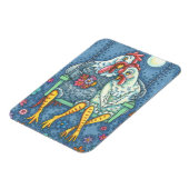 ROOSTER & HEN LOVERS, KICKEN MAGNET Rectangle Magneet (Linkerzijde)
