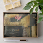 Rooster Hens Rustic Barn Coop Tissuepapier (Geschenk)
