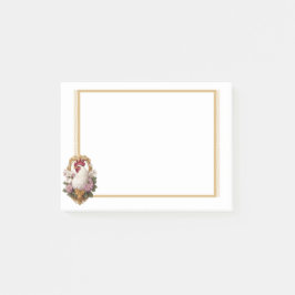 Rooster Heraldic Crest Post-it® Notes