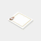 Rooster Heraldic Crest Post-it® Notes (Schuin)