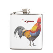 Rooster Heupfles (Voorkant)