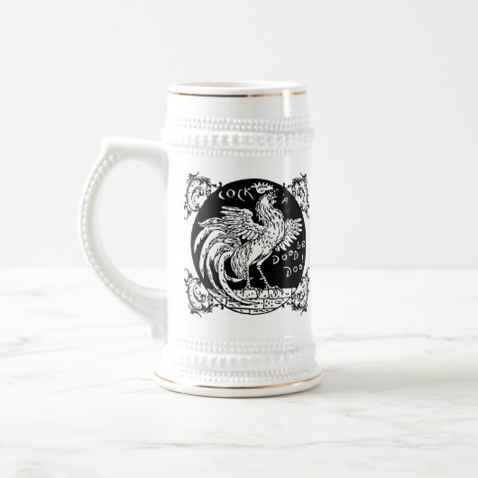 Rooster Home Decor, Kleding en Geschenken Bierpul (Links)