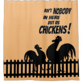 Rooster Humor Fun Cadeaugordijn Douchegordijn (Voorkant)